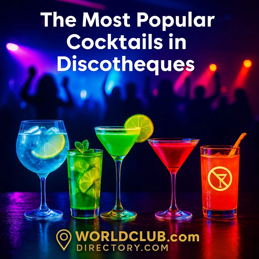 The Most Popular Cocktails in Discotheques – The Drinks Defining 2025 Nightlife