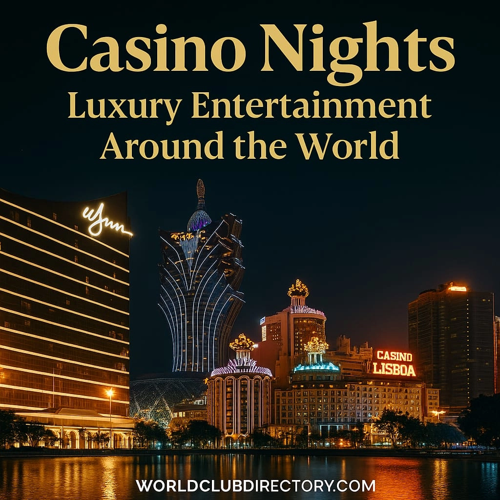 Casino Nights – Luxury Entertainment Around the World