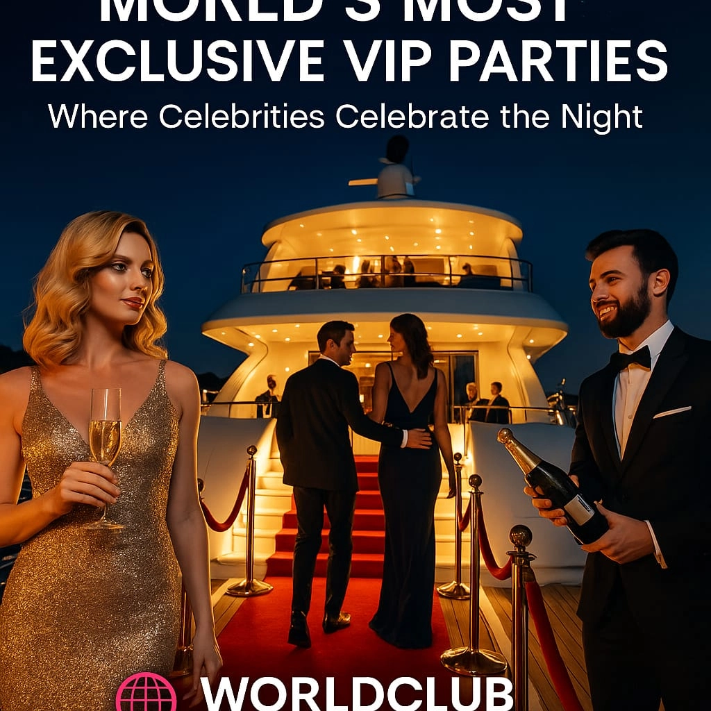 The World’s Most Exclusive VIP Parties – Where Celebrities Celebrate the Night