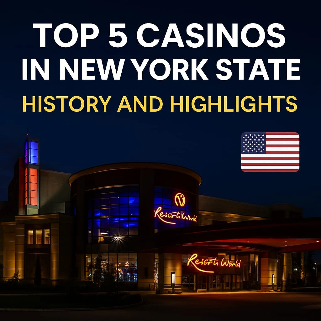 Top 5 Casinos in New York State  History and Highlights