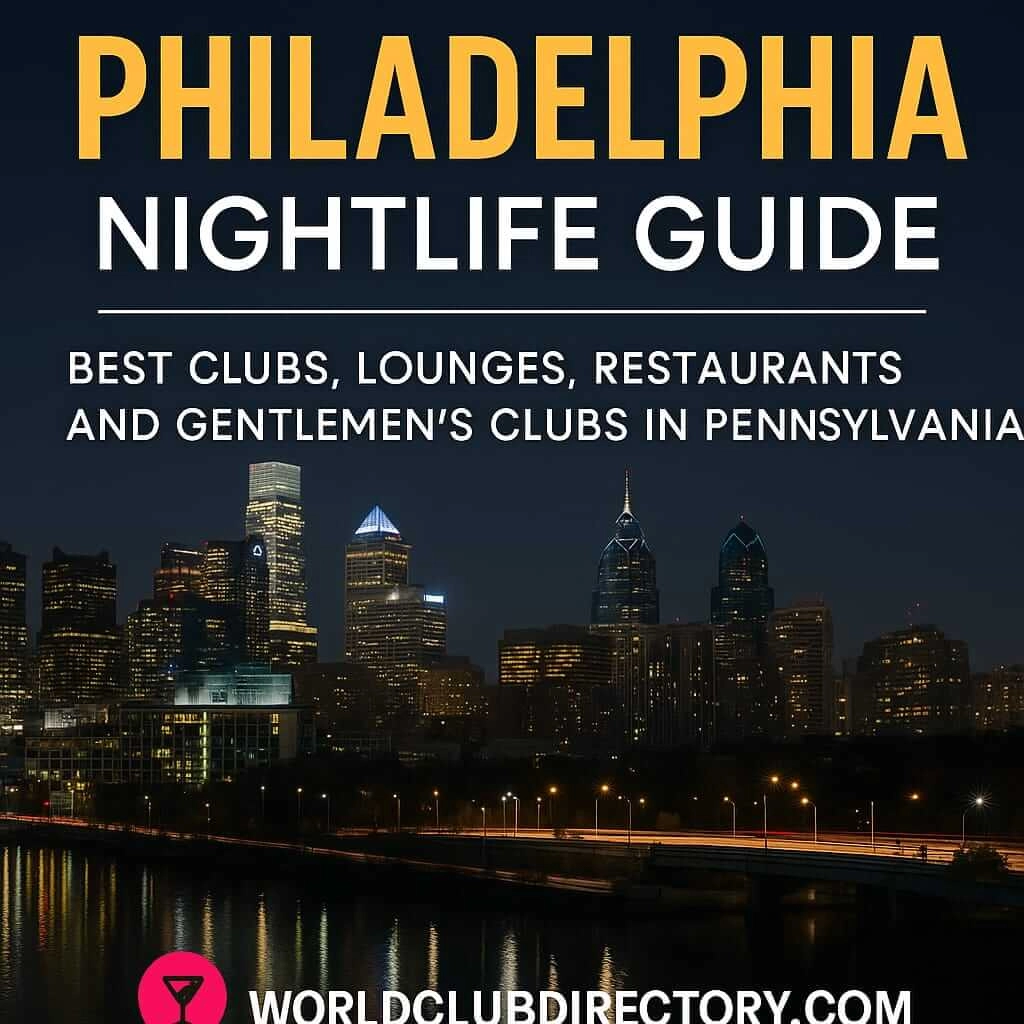 Philadelphia Nightlife Guide – Best Clubs, Lounges, Restaurants and Gentlemen’s Clubs in Pennsylvania