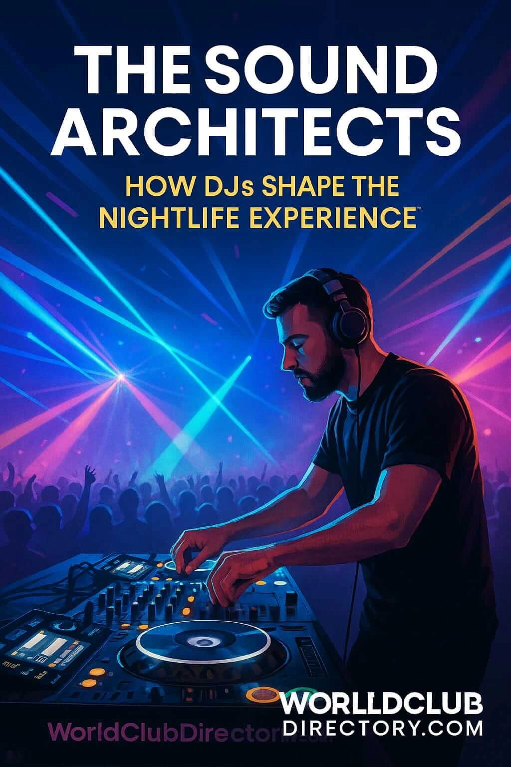 The Sound Architects – How DJs Shape the Nightlife Experience
