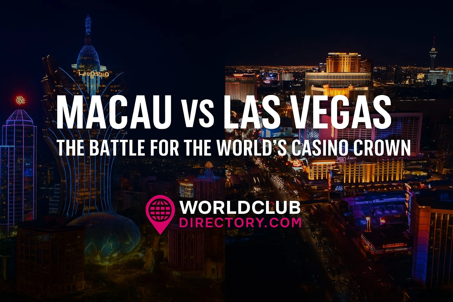 Macau vs Las Vegas – The Battle for the World’s Casino Crown