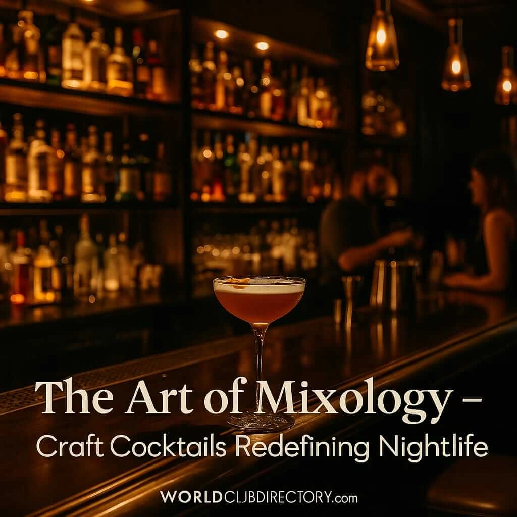 The Art of Mixology – Craft Cocktails Redefining Nightlife